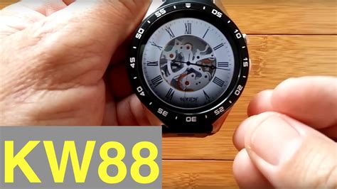 I found a way to create and install custom watchfaces to KW88 